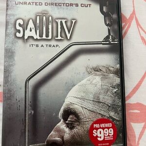 Saw IV Unrated Director's Cut DVD - Blockbuster
